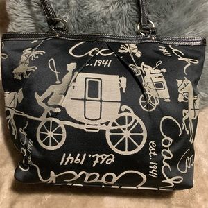 Slightly used Coach Carriage Bag